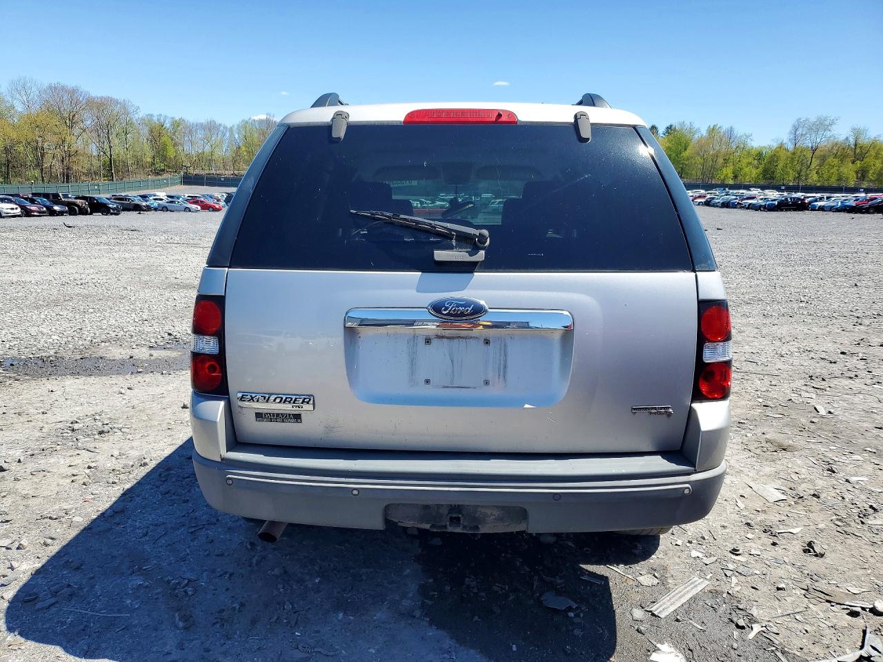 2006 Ford Explorer Xlt Gray vin: 1FMEU73E86UA10623