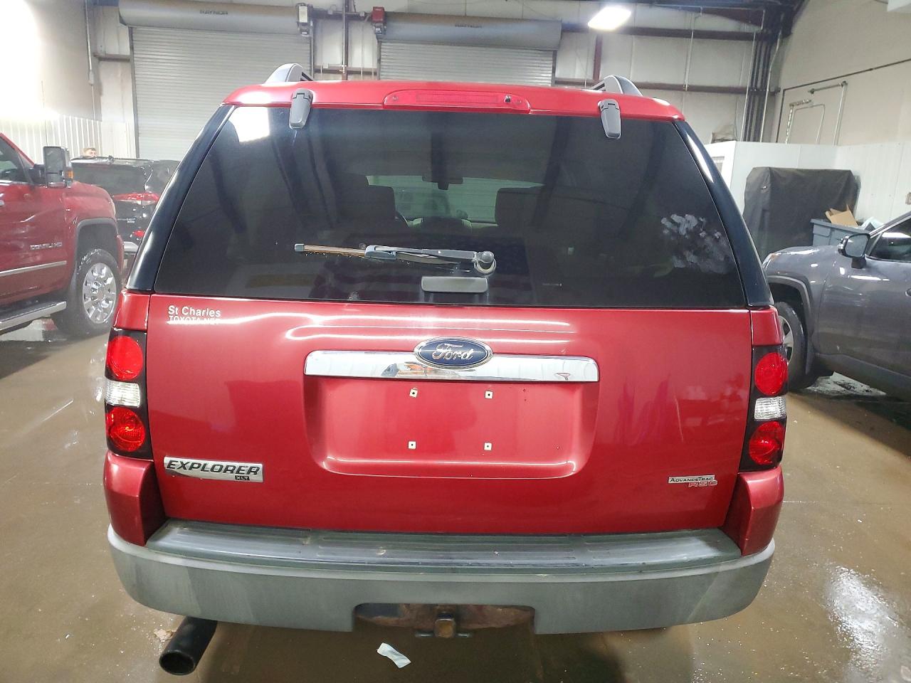 2006 Ford Explorer Xlt Красный vin: 1FMEU73E86UB06770