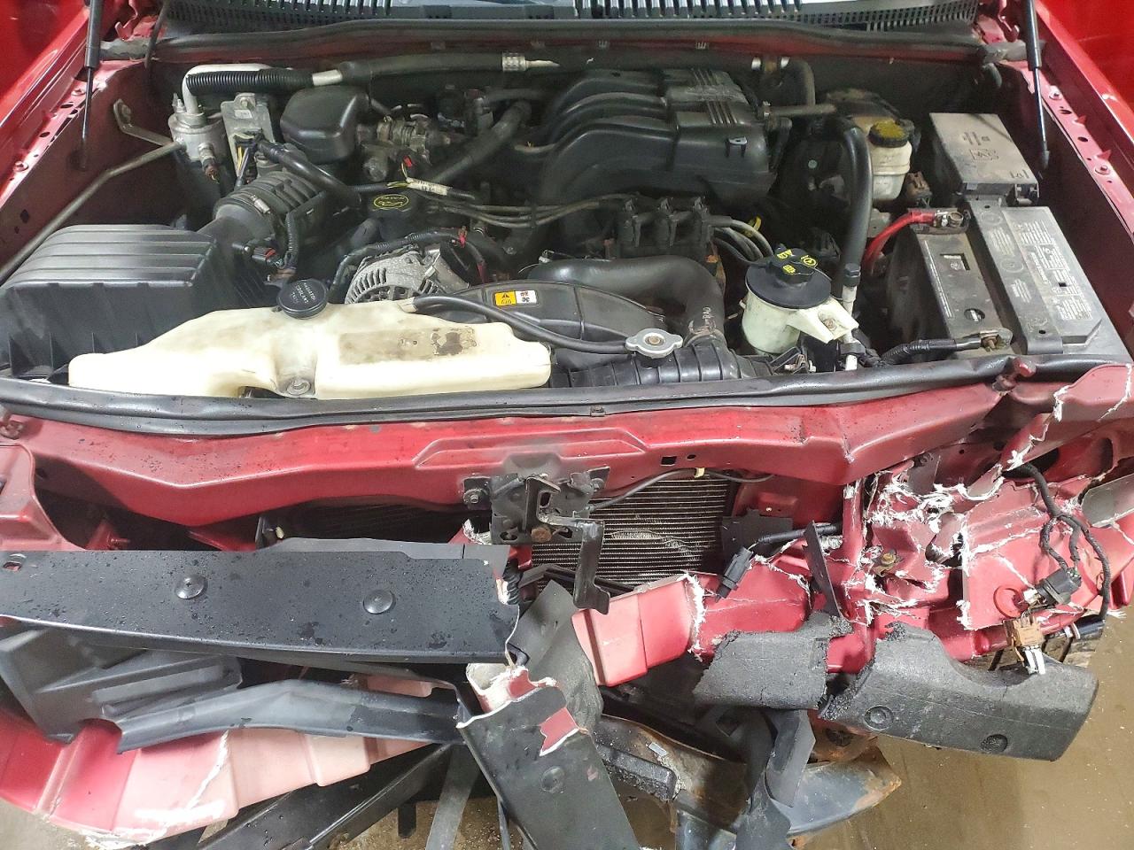 2006 Ford Explorer Xlt Красный vin: 1FMEU73E86UB06770