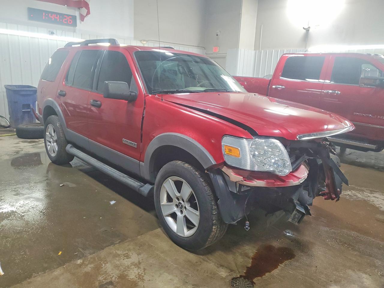 2006 Ford Explorer Xlt Красный vin: 1FMEU73E86UB06770