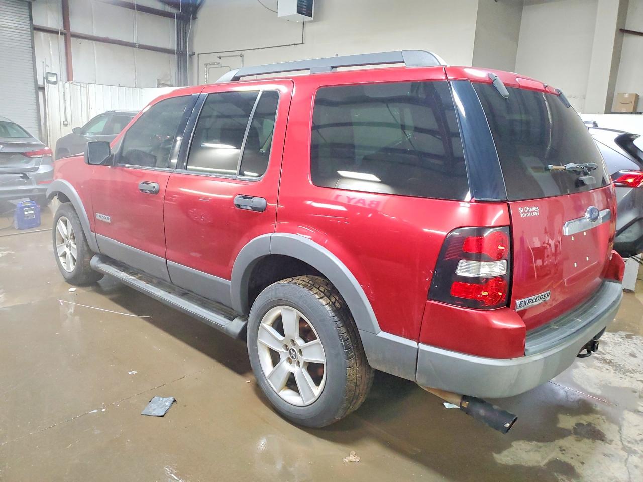 2006 Ford Explorer Xlt Красный vin: 1FMEU73E86UB06770