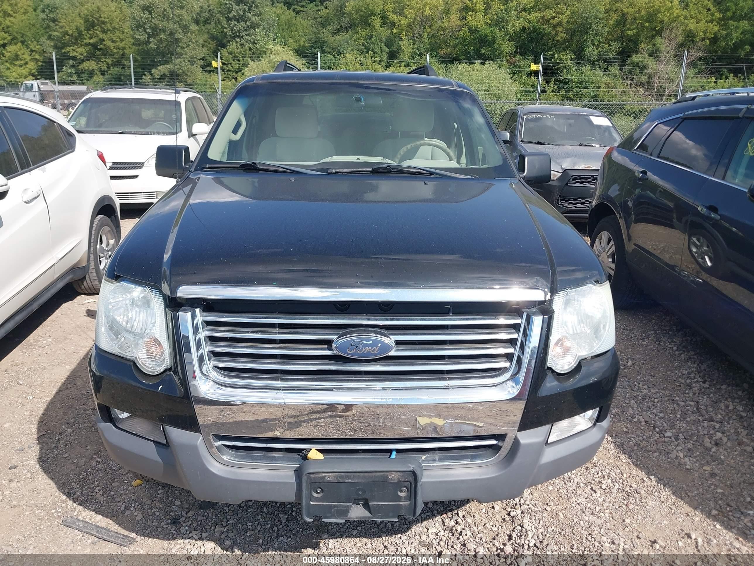 2006 Ford Explorer Xlt Black vin: 1FMEU73E86UB08101