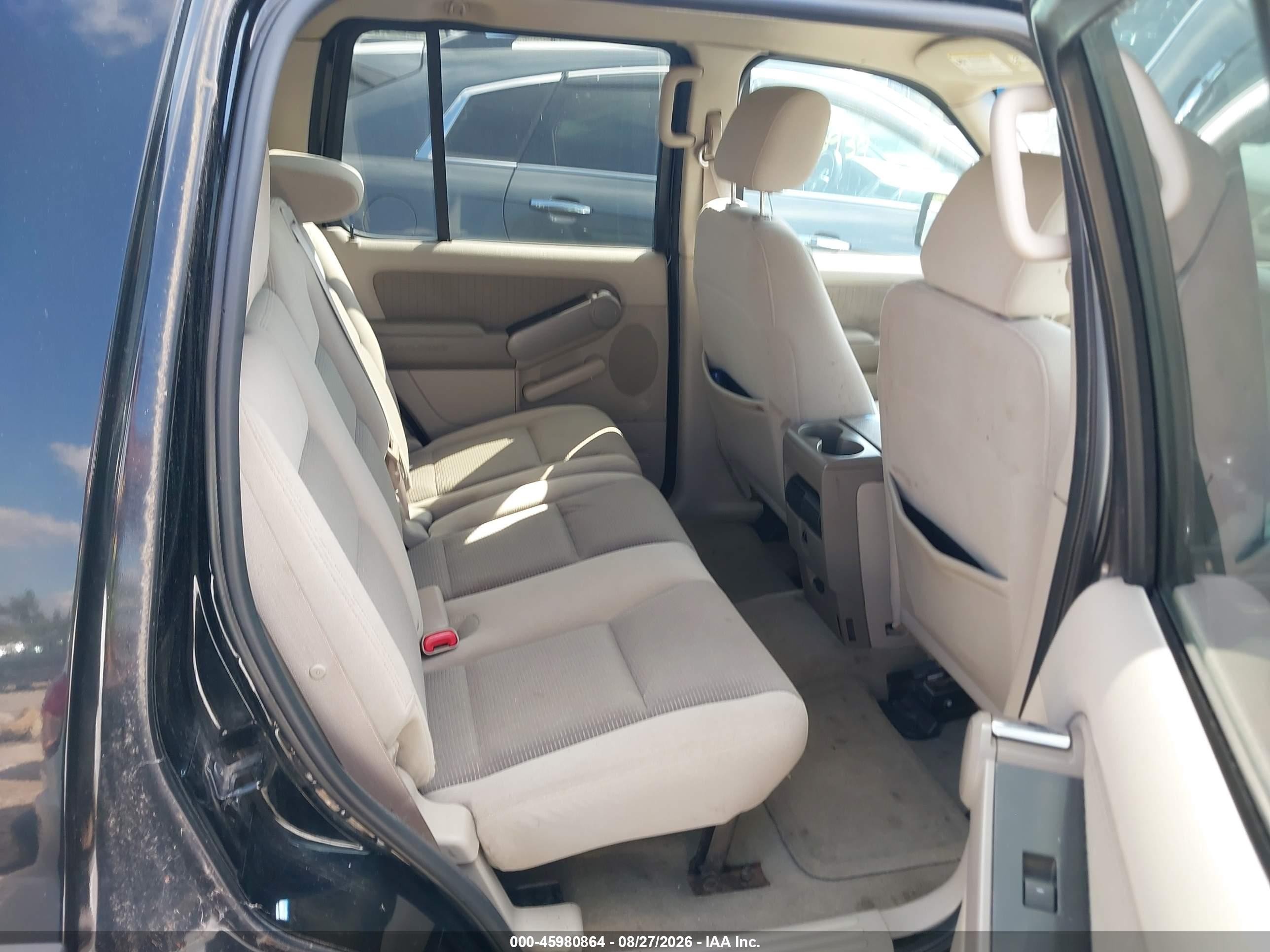 2006 Ford Explorer Xlt Black vin: 1FMEU73E86UB08101
