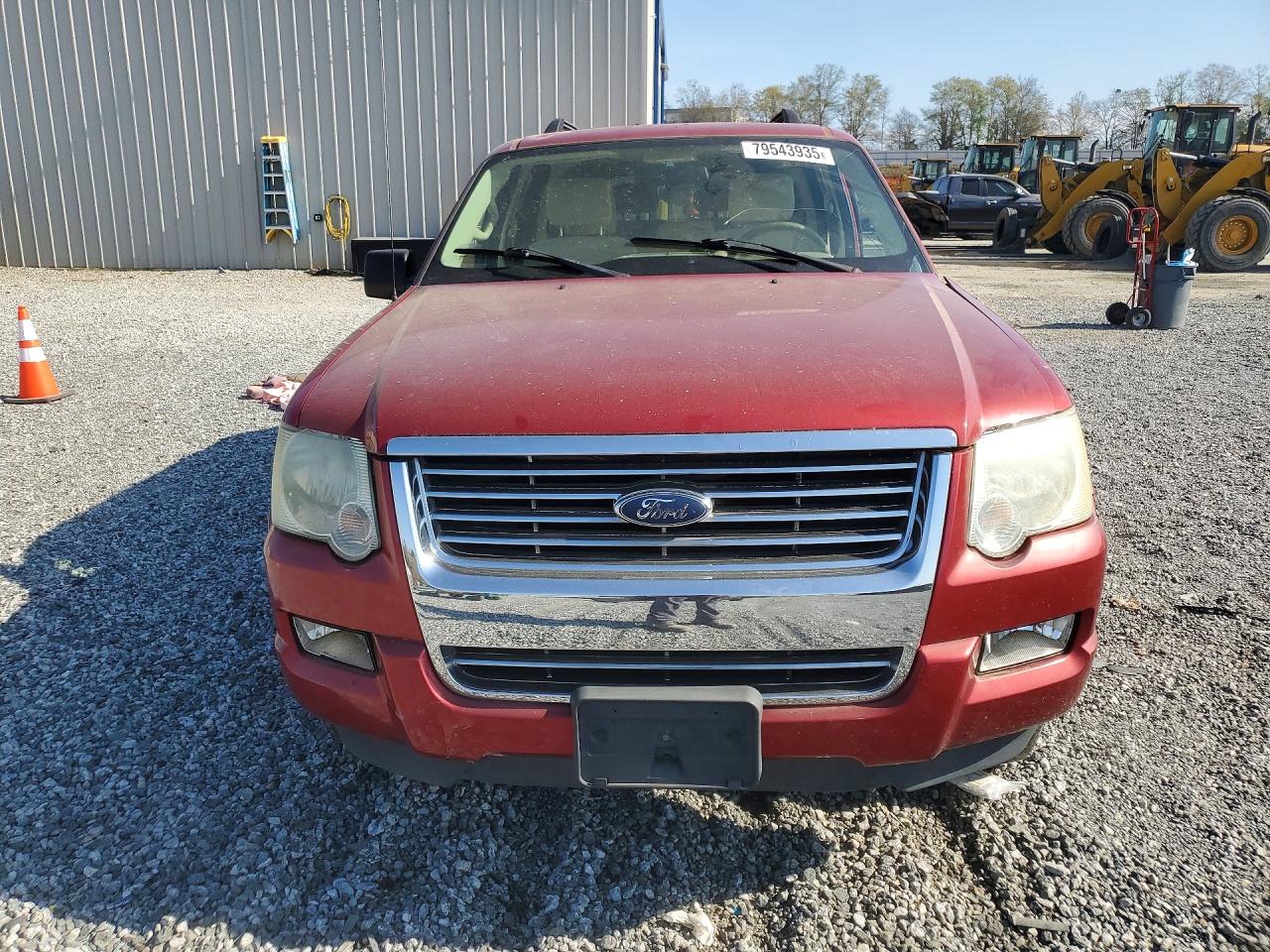 2007 Ford Explorer Xlt Red vin: 1FMEU73E97UB68275