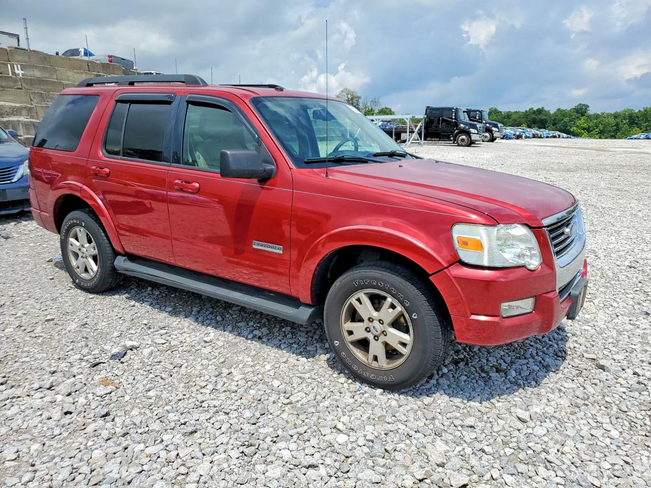 2008 Ford Explorer Xlt Темно-бордовый vin: 1FMEU73E98UA00931