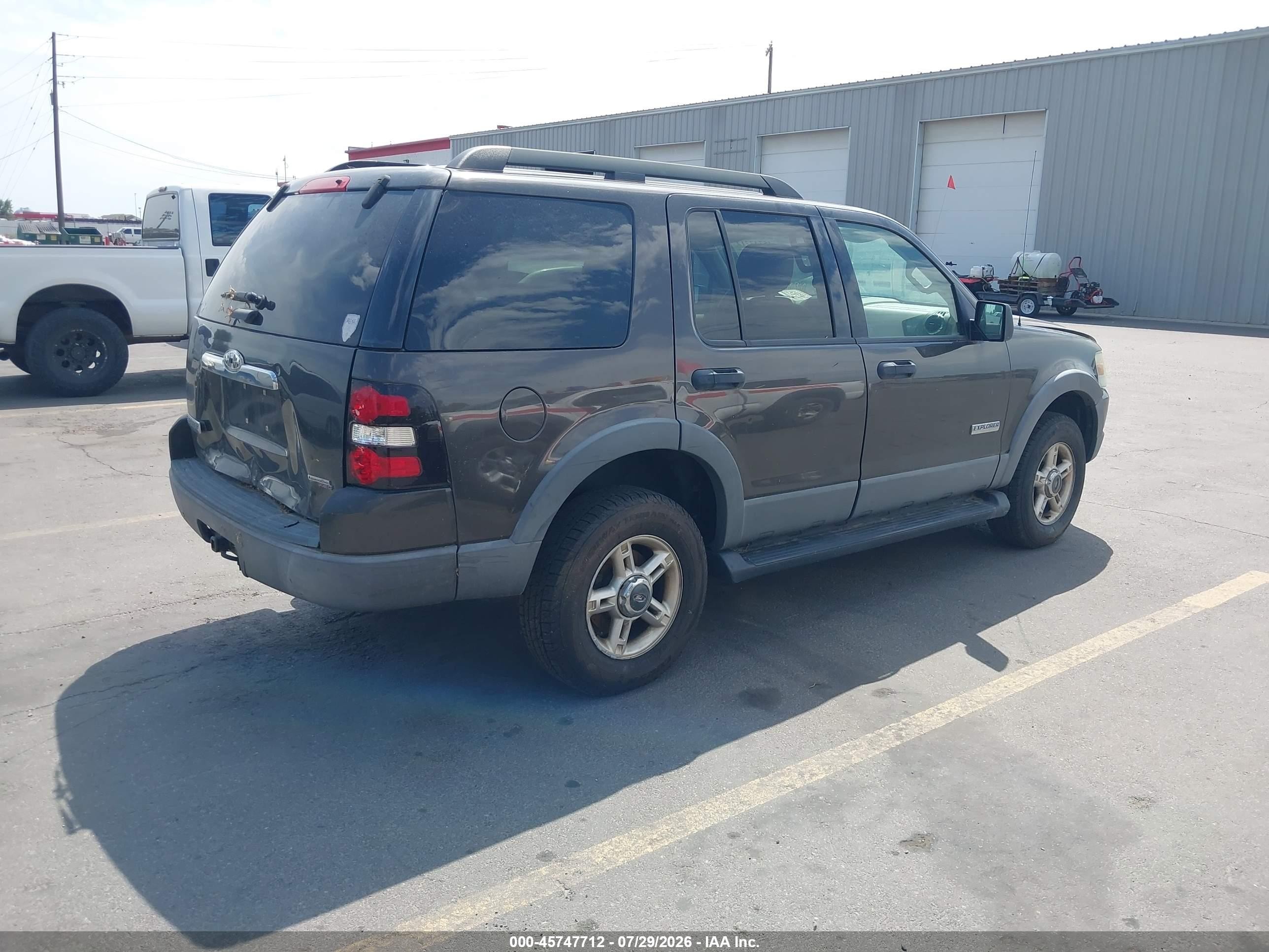 2006 Ford Explorer Xlt Blue vin: 1FMEU73EX6UB47918