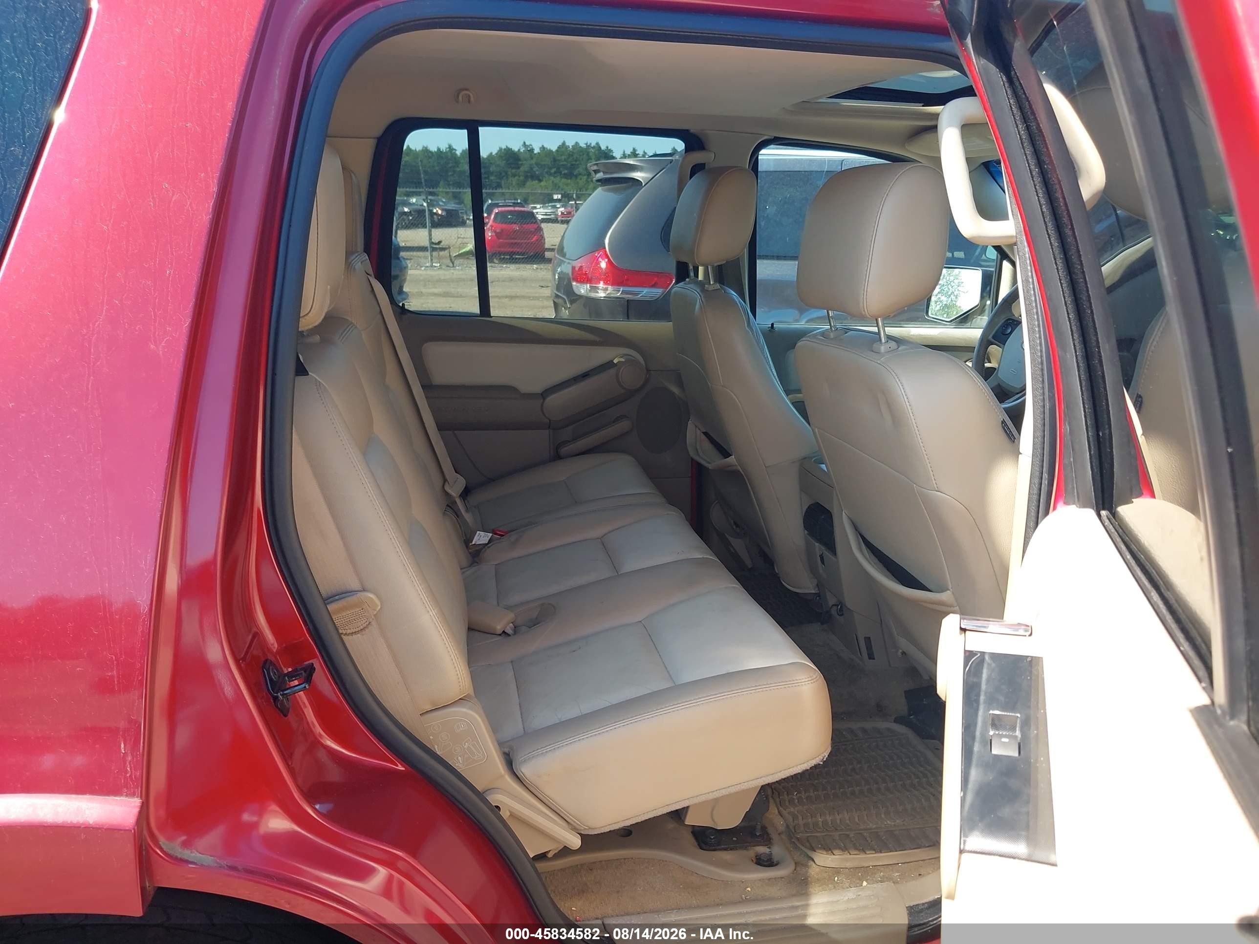 2007 Ford Explorer Xlt Red vin: 1FMEU73EX7UB79074