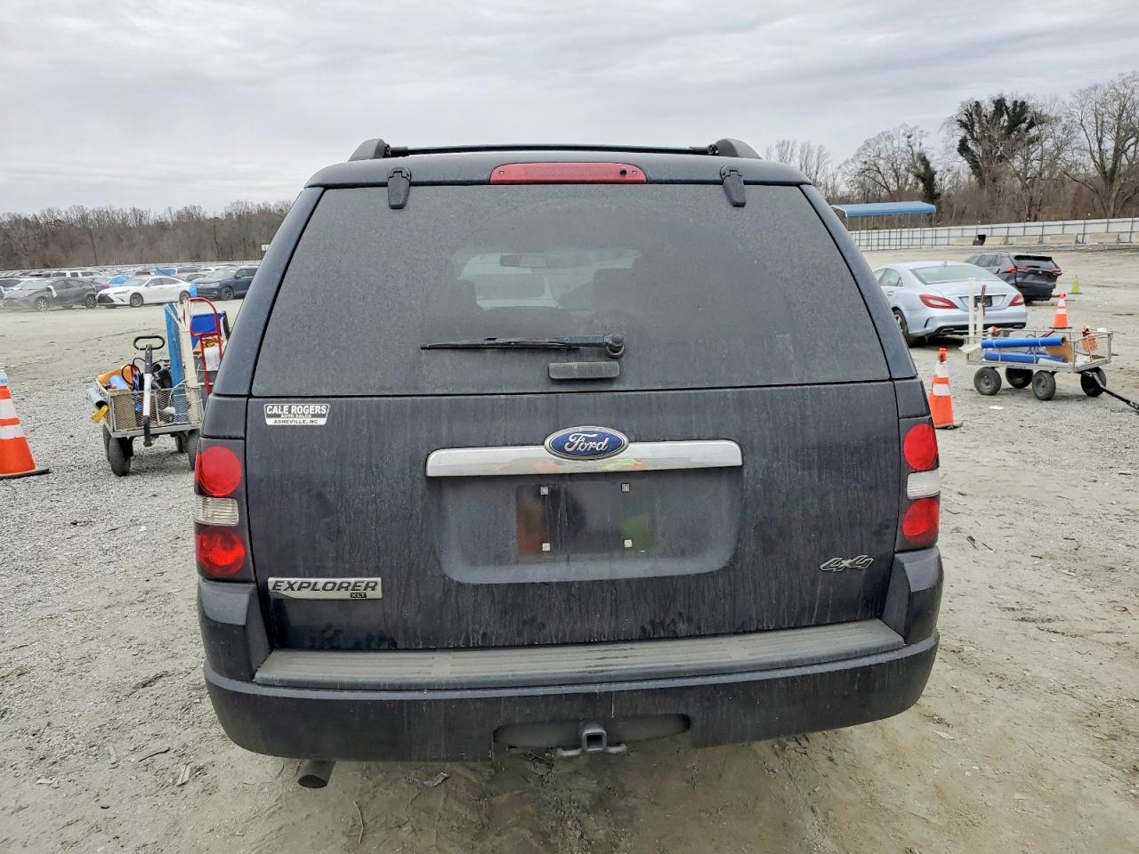 2008 Ford Explorer Xlt Black vin: 1FMEU73EX8UA10139
