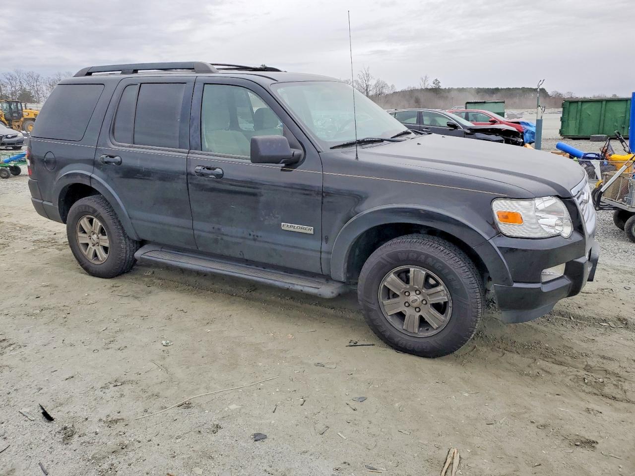 2008 Ford Explorer Xlt Black vin: 1FMEU73EX8UA10139