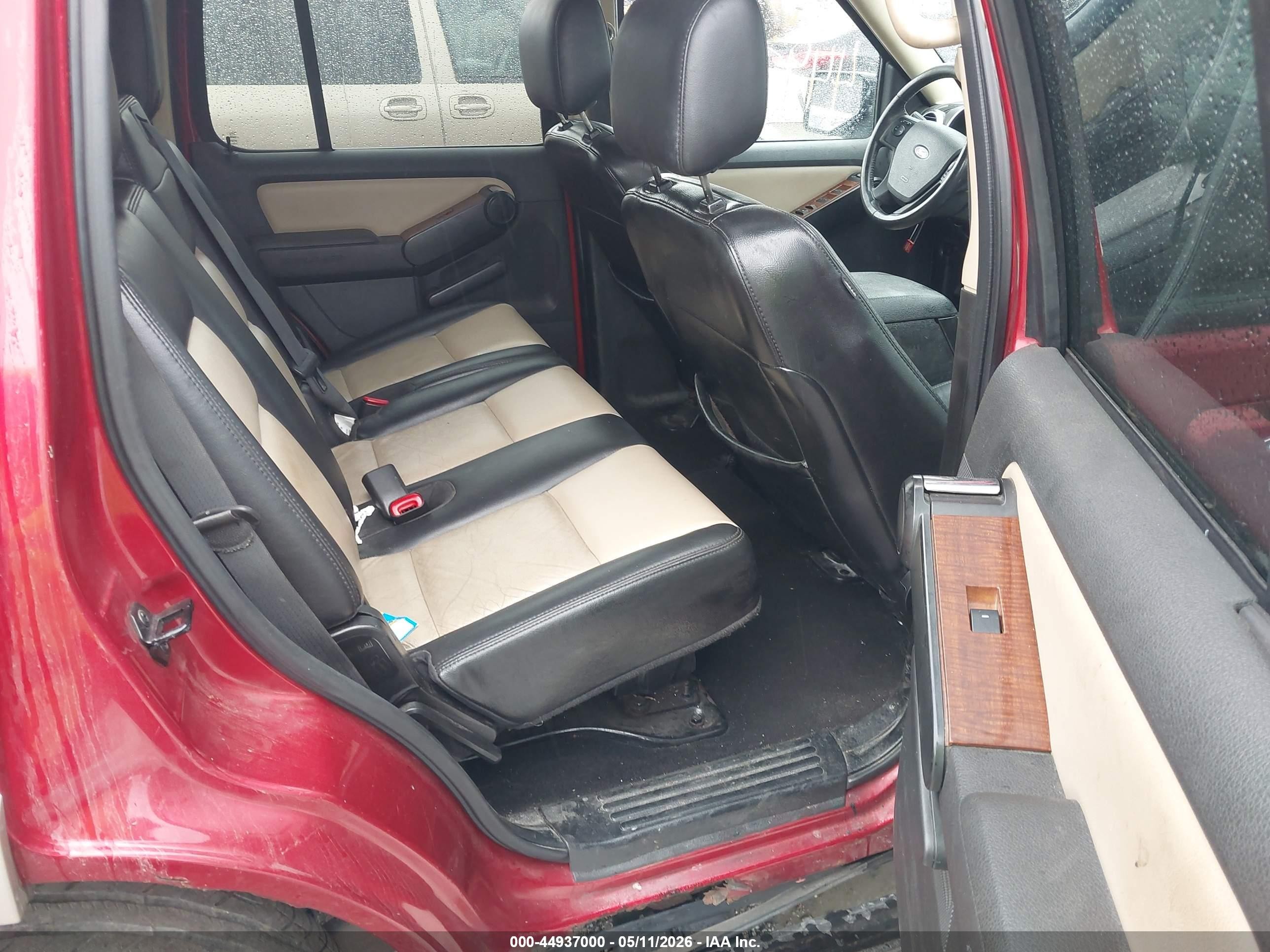 2008 Ford Explorer Eddie Bauer Red vin: 1FMEU74808UA97719