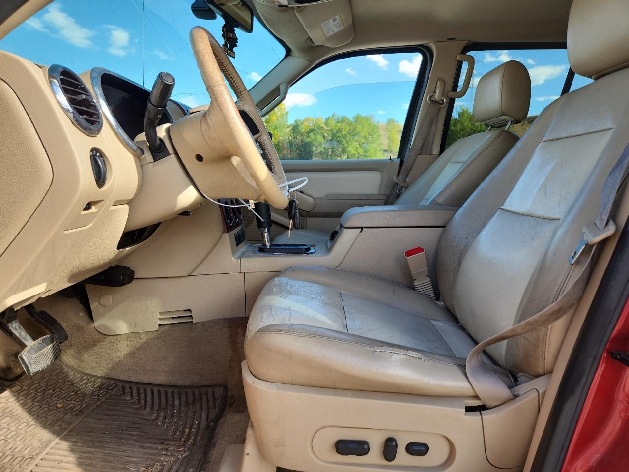 2006 Ford Explorer Eddie Bauer Red vin: 1FMEU74816UA42533
