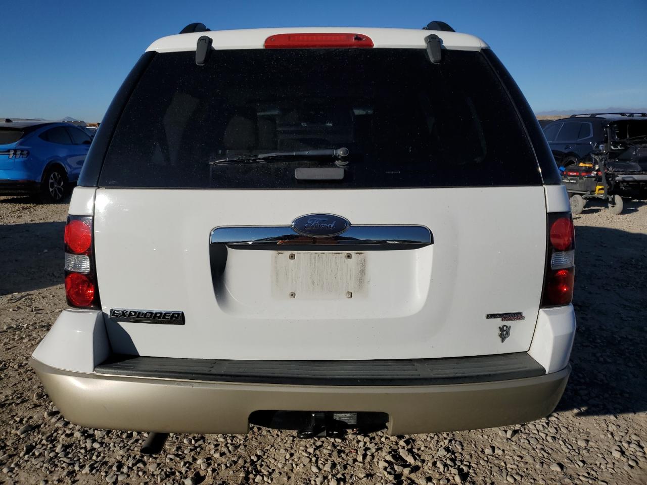 2006 Ford Explorer Eddie Bauer Белый vin: 1FMEU74836UB58428