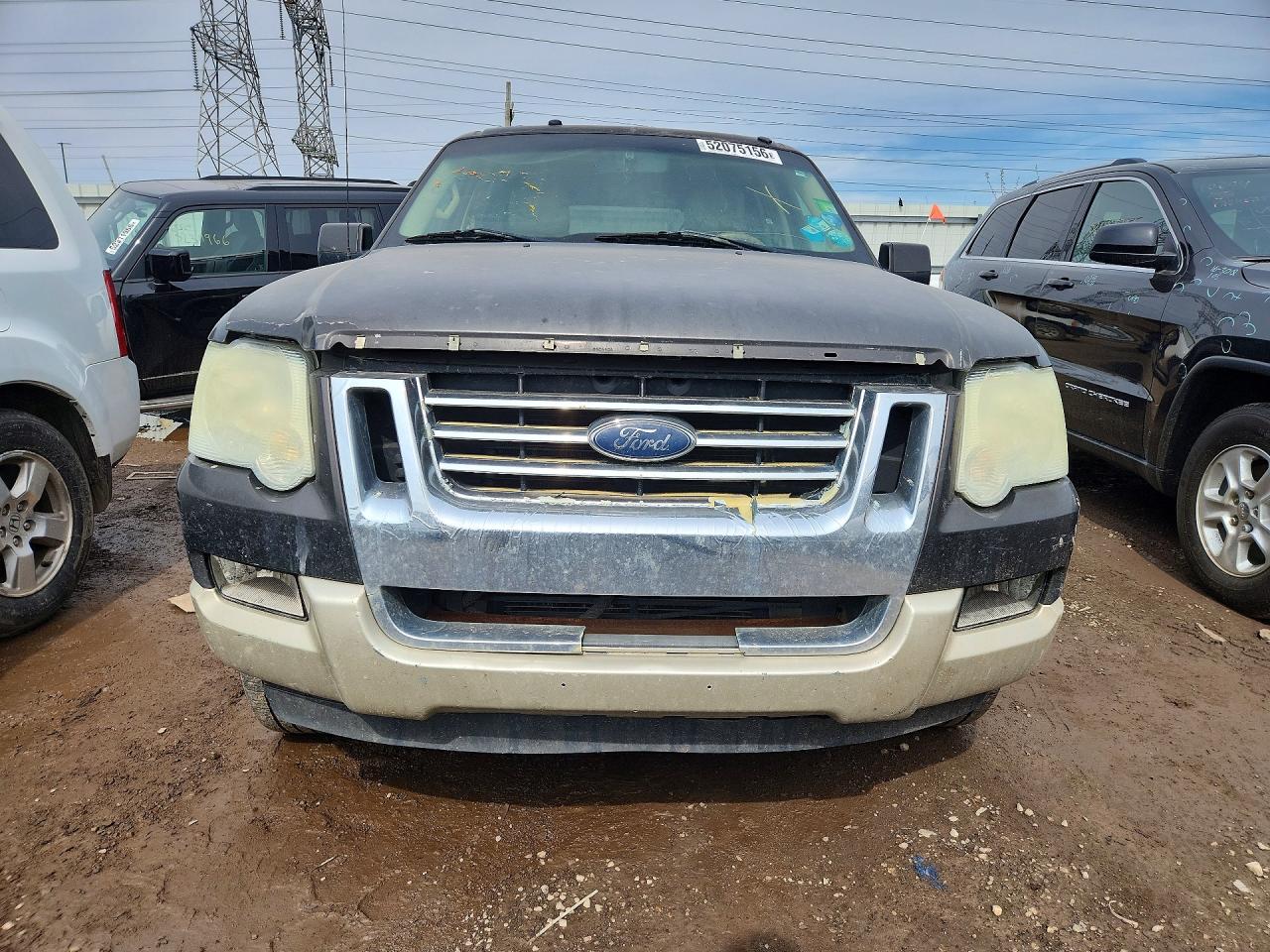 2006 Ford Explorer Eddie Bauer Gray vin: 1FMEU74856UB58415