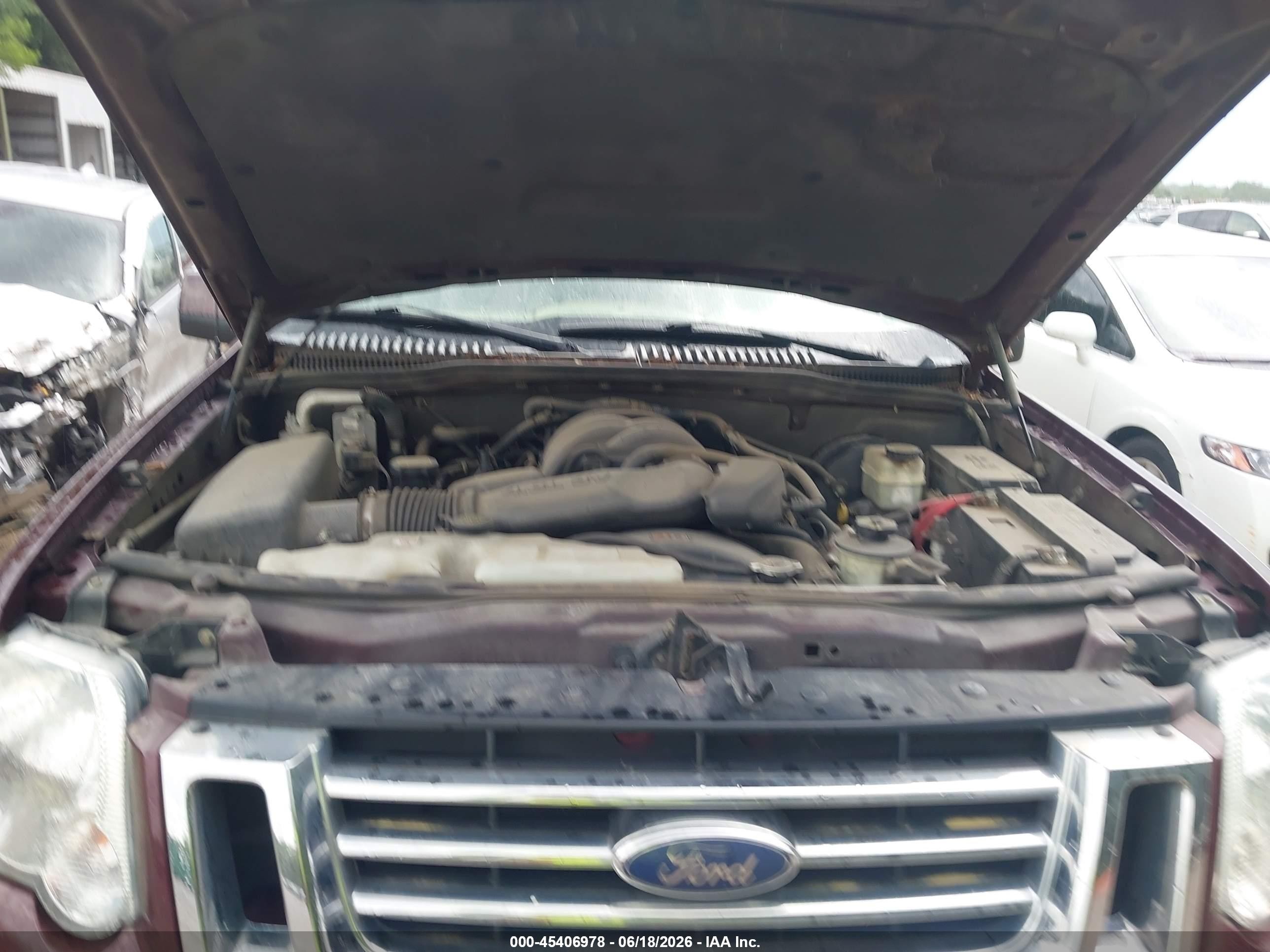 2006 Ford Explorer Eddie Bauer Red vin: 1FMEU74876UB13461
