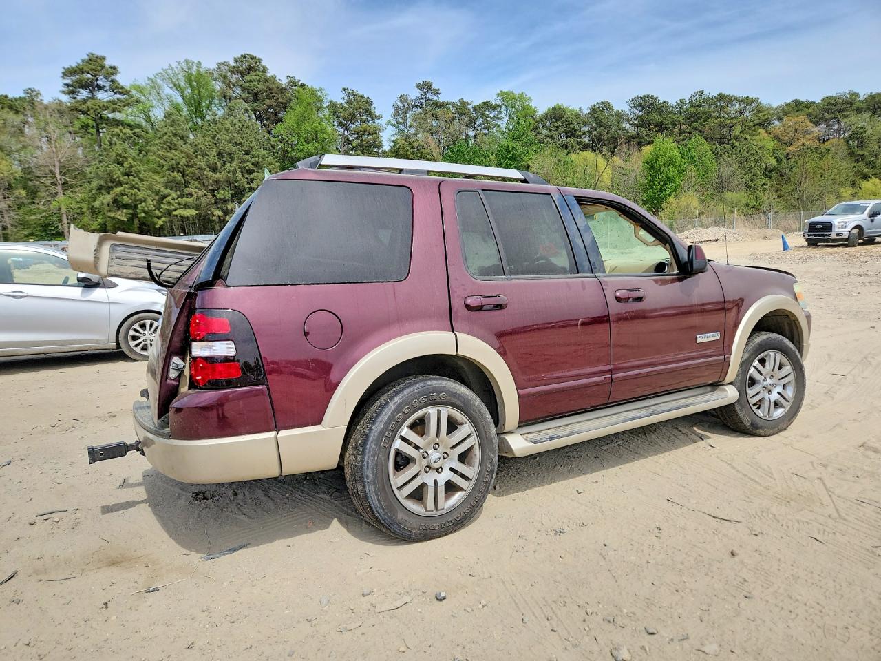 2006 Ford Explorer Eddie Bauer Maroon vin: 1FMEU74E06UA89297