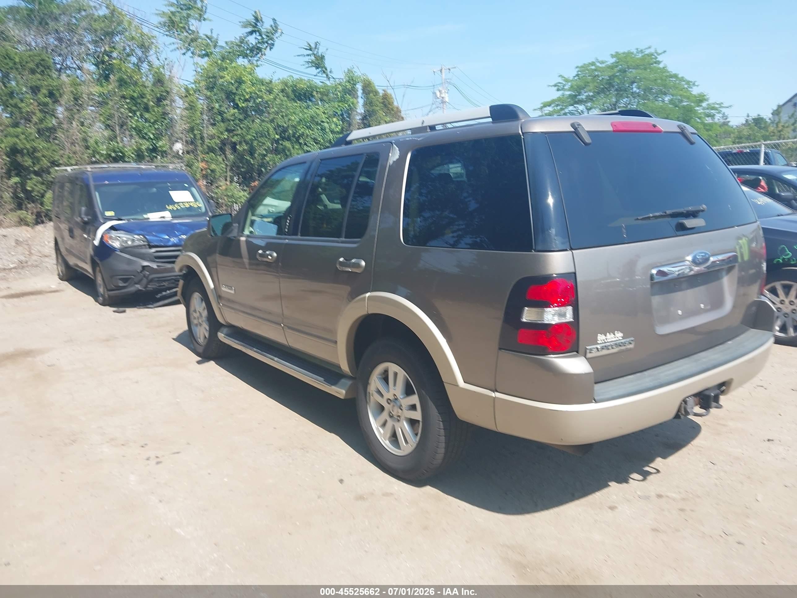 2006 Ford Explorer Eddie Bauer Brown vin: 1FMEU74E06UB26199