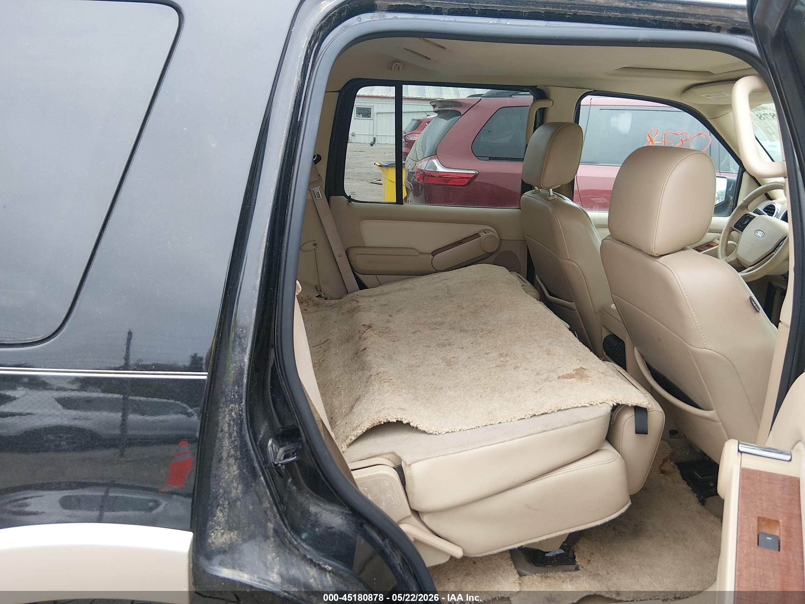 2006 Ford Explorer Eddie Bauer Black vin: 1FMEU74E06UB72292