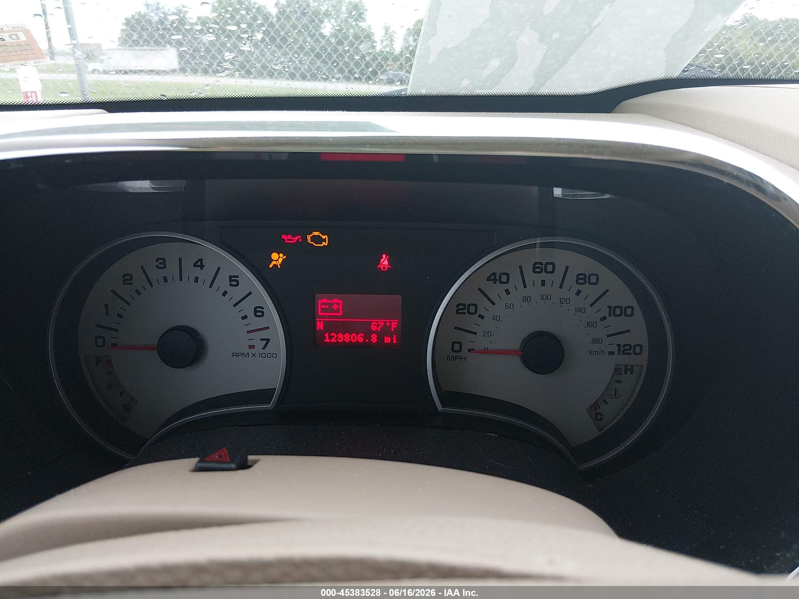 2007 Ford Explorer Eddie Bauer White vin: 1FMEU74E07UB16869