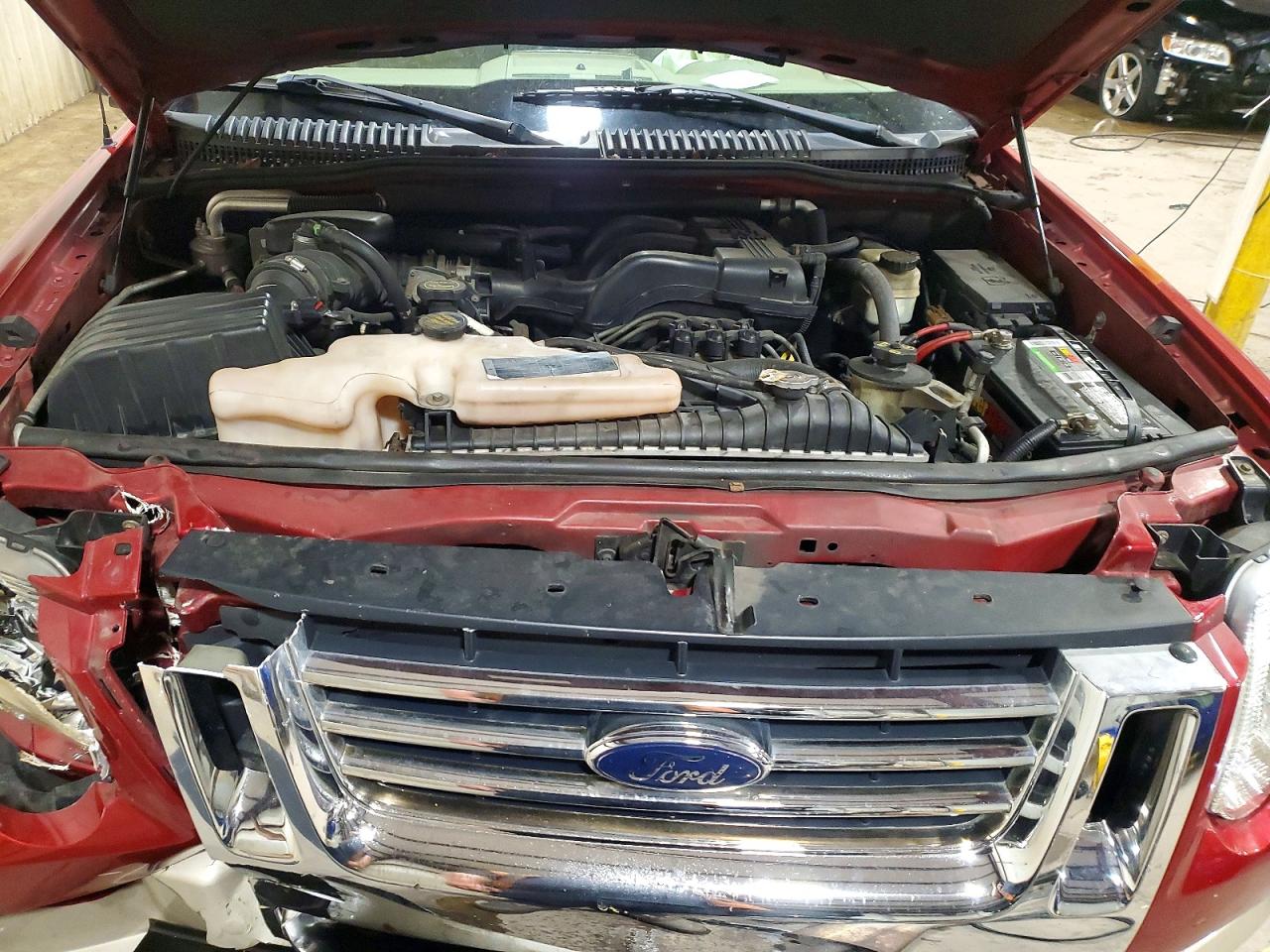 2007 Ford Explorer Eddie Bauer Maroon vin: 1FMEU74E17UB51078
