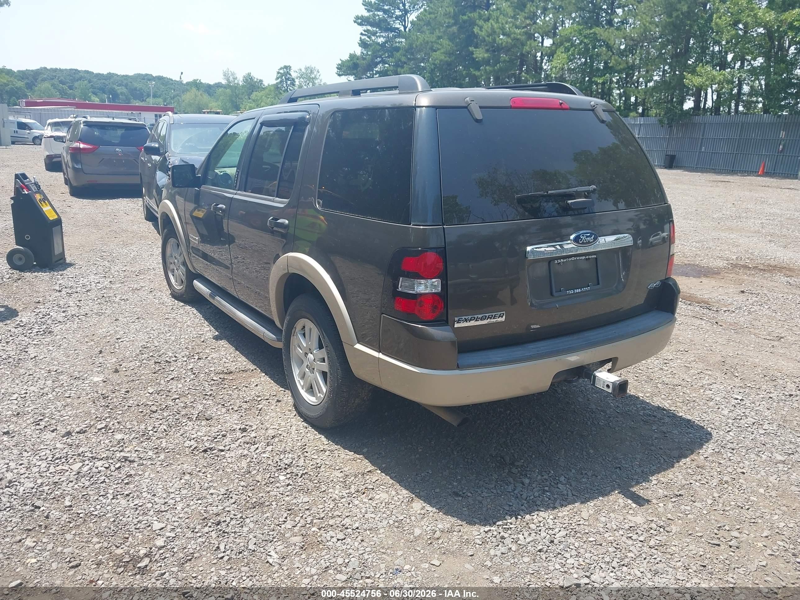 2008 Ford Explorer Eddie Bauer Brown vin: 1FMEU74E18UA84631