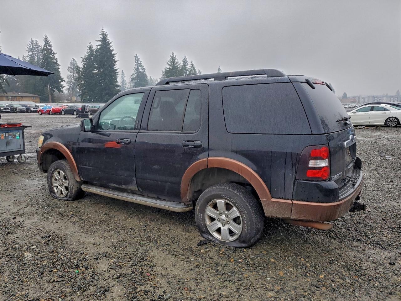 2009 Ford Explorer Eddie Bauer Black vin: 1FMEU74E19UA39769