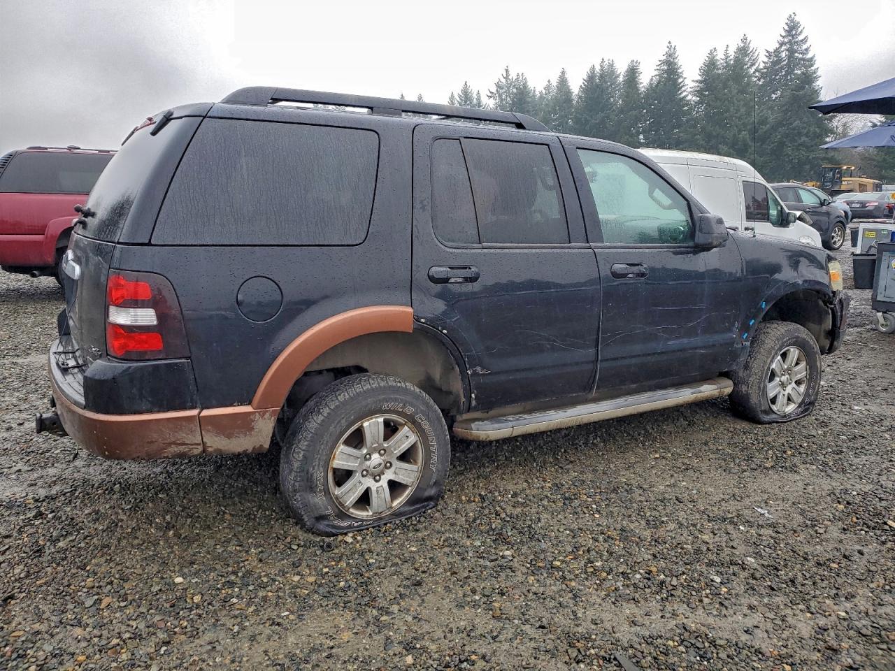 2009 Ford Explorer Eddie Bauer Black vin: 1FMEU74E19UA39769