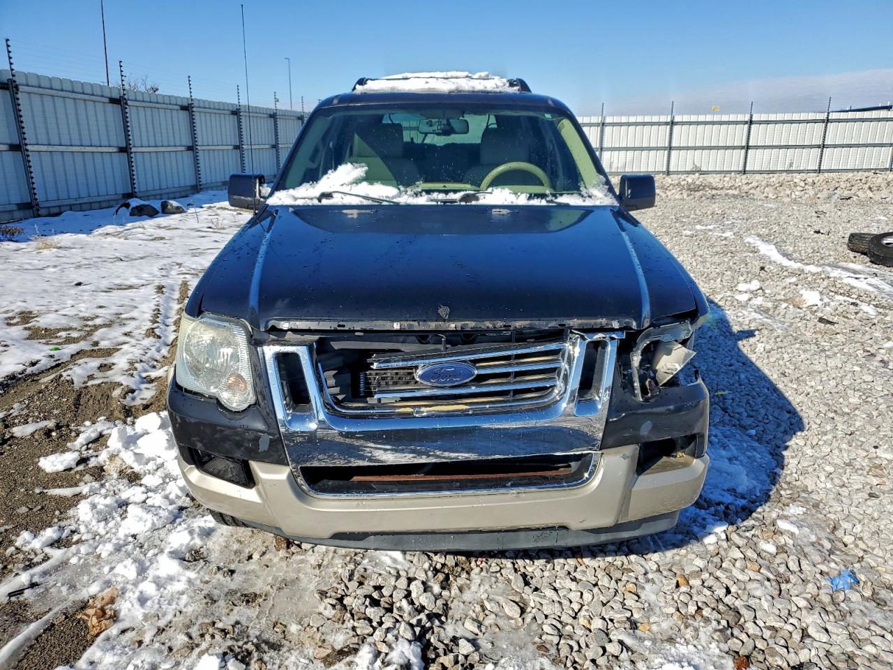 2006 Ford Explorer Eddie Bauer Black vin: 1FMEU74E26UB00381
