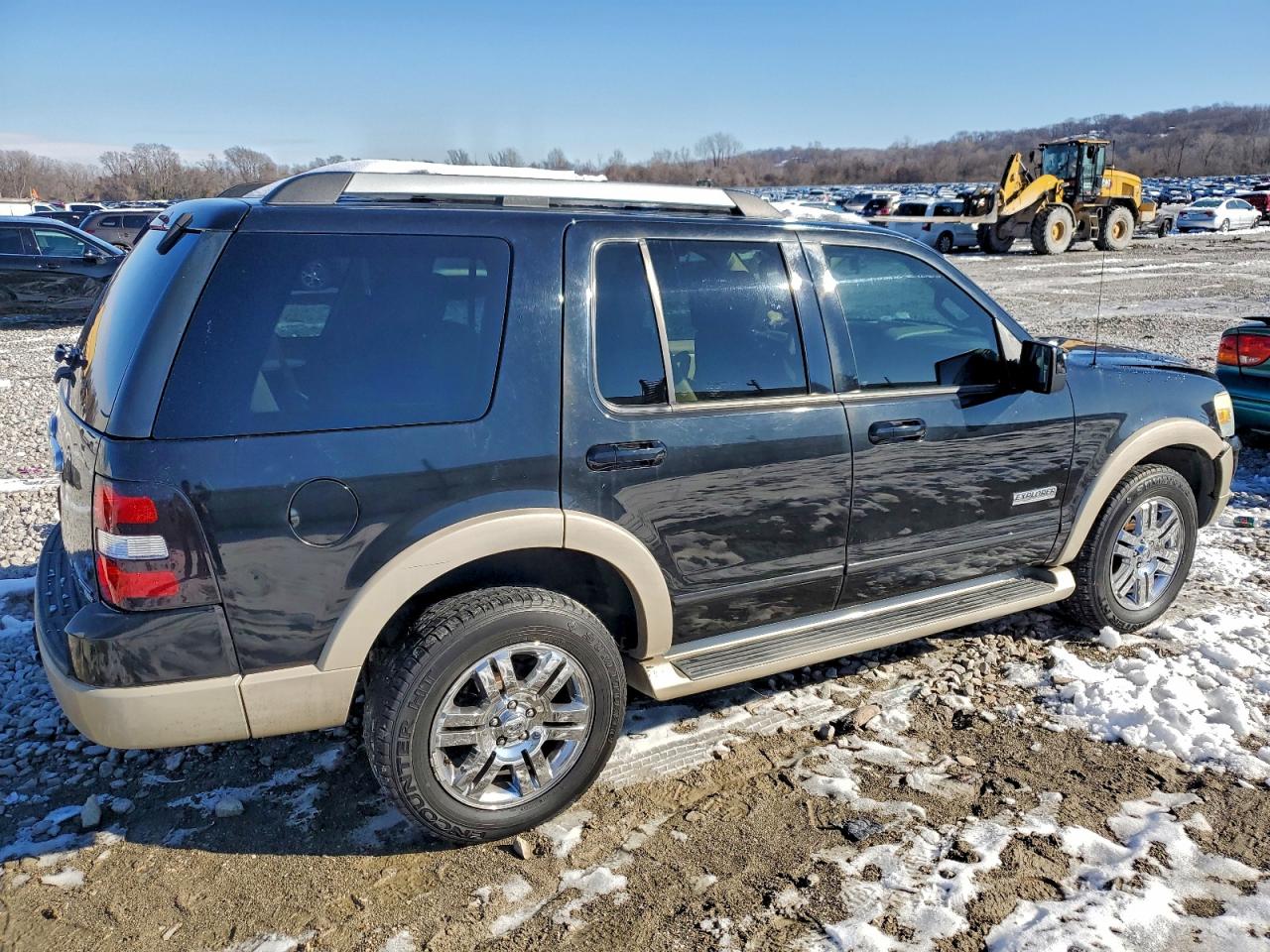 2006 Ford Explorer Eddie Bauer Black vin: 1FMEU74E26UB00381