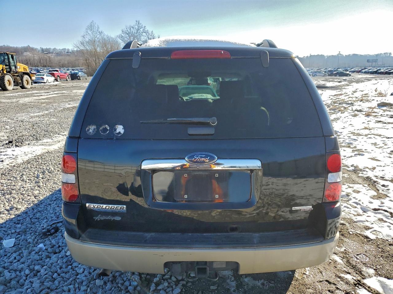 2006 Ford Explorer Eddie Bauer Black vin: 1FMEU74E26UB00381