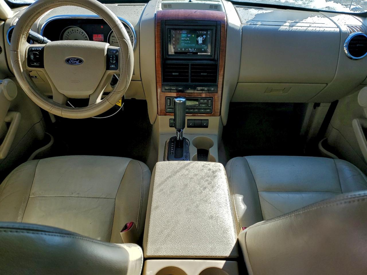 2006 Ford Explorer Eddie Bauer Black vin: 1FMEU74E26UB00381