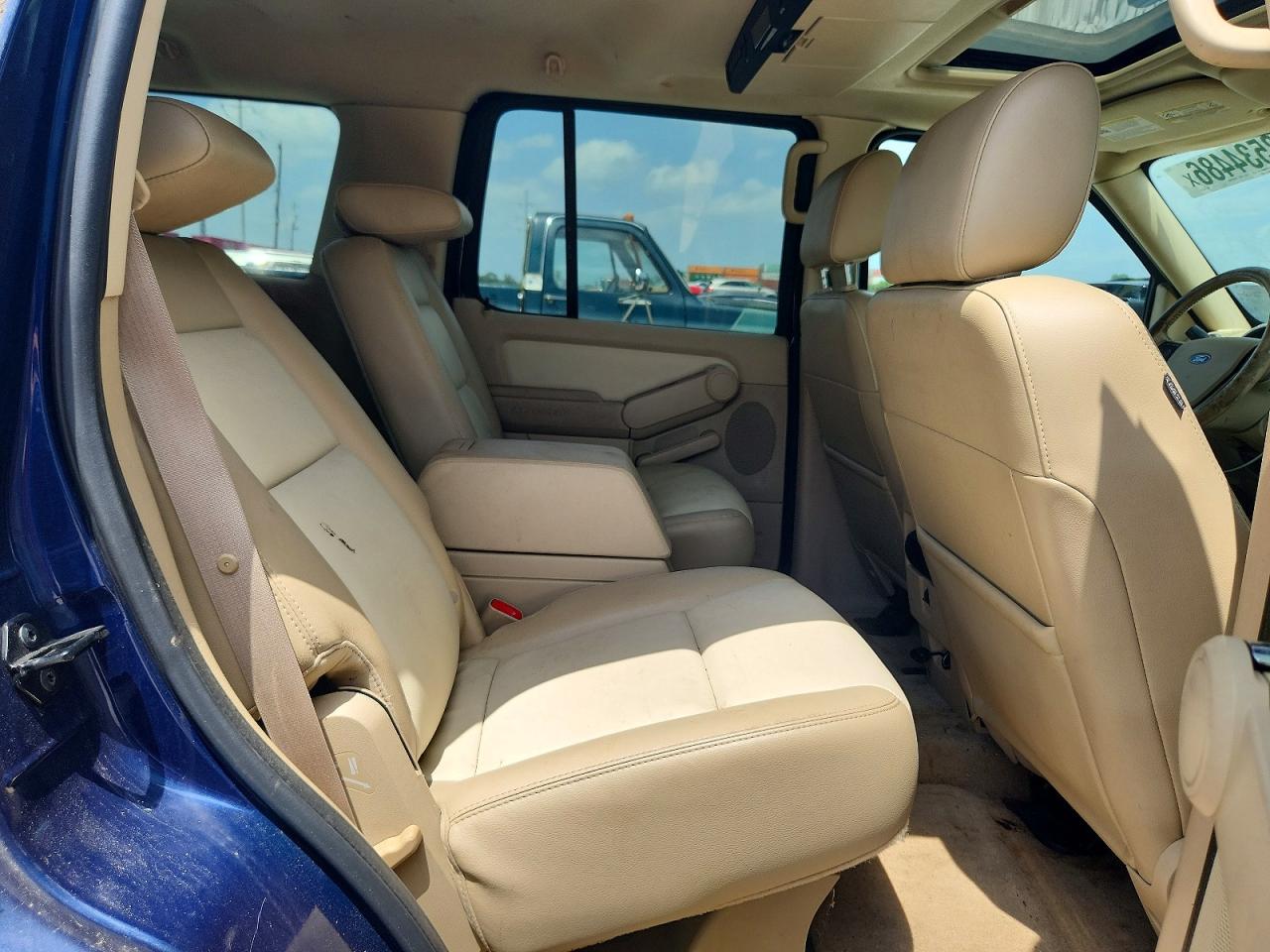 2006 Ford Explorer Eddie Bauer Blue vin: 1FMEU74E26UB40718