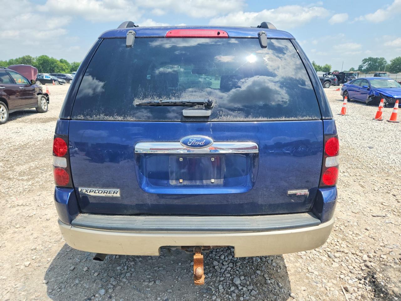 2006 Ford Explorer Eddie Bauer Blue vin: 1FMEU74E26UB40718
