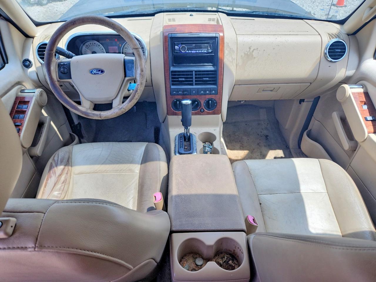 2006 Ford Explorer Eddie Bauer Blue vin: 1FMEU74E26UB40718