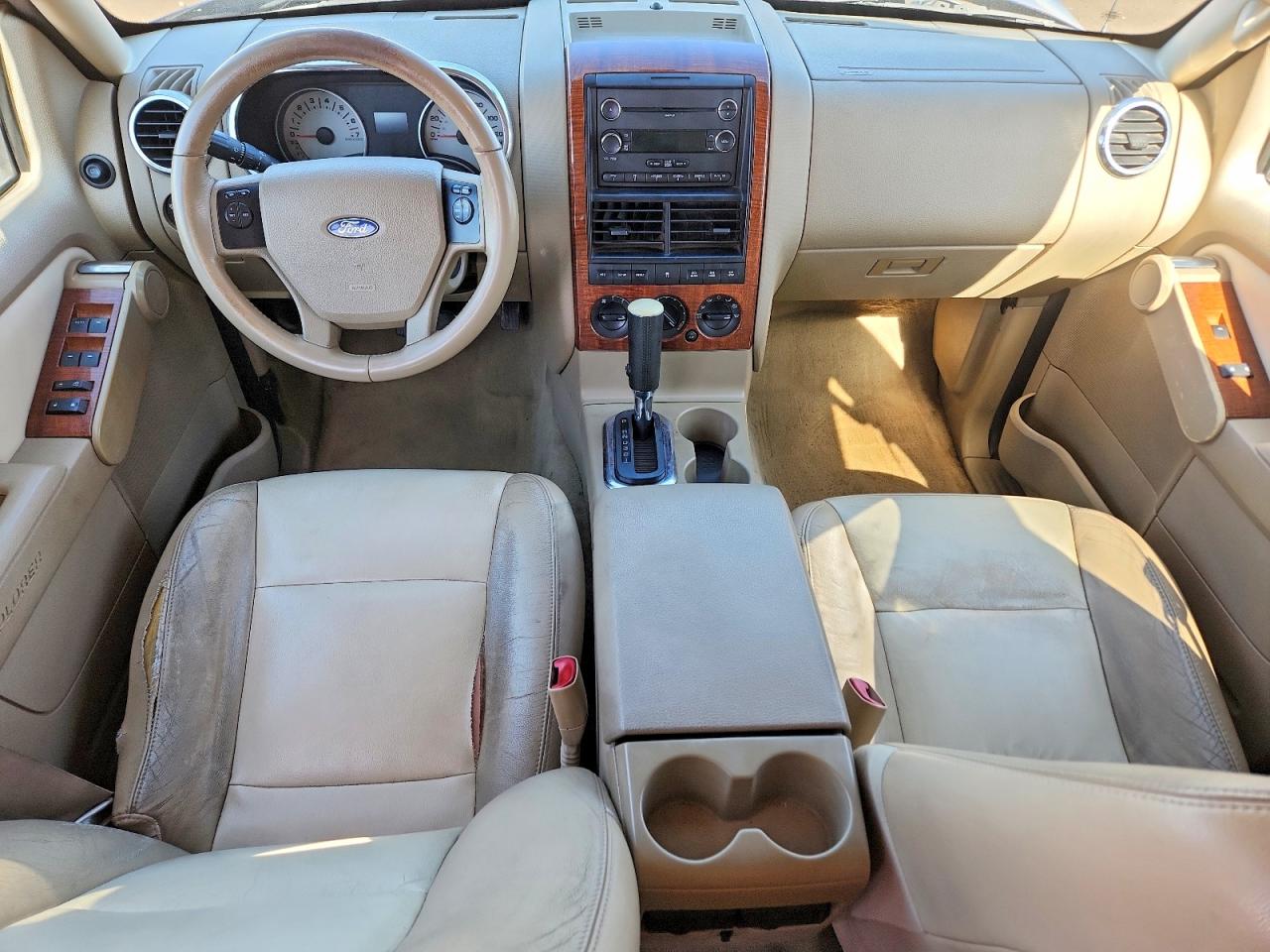 2008 Ford Explorer Eddie Bauer Blue vin: 1FMEU74E28UA04608