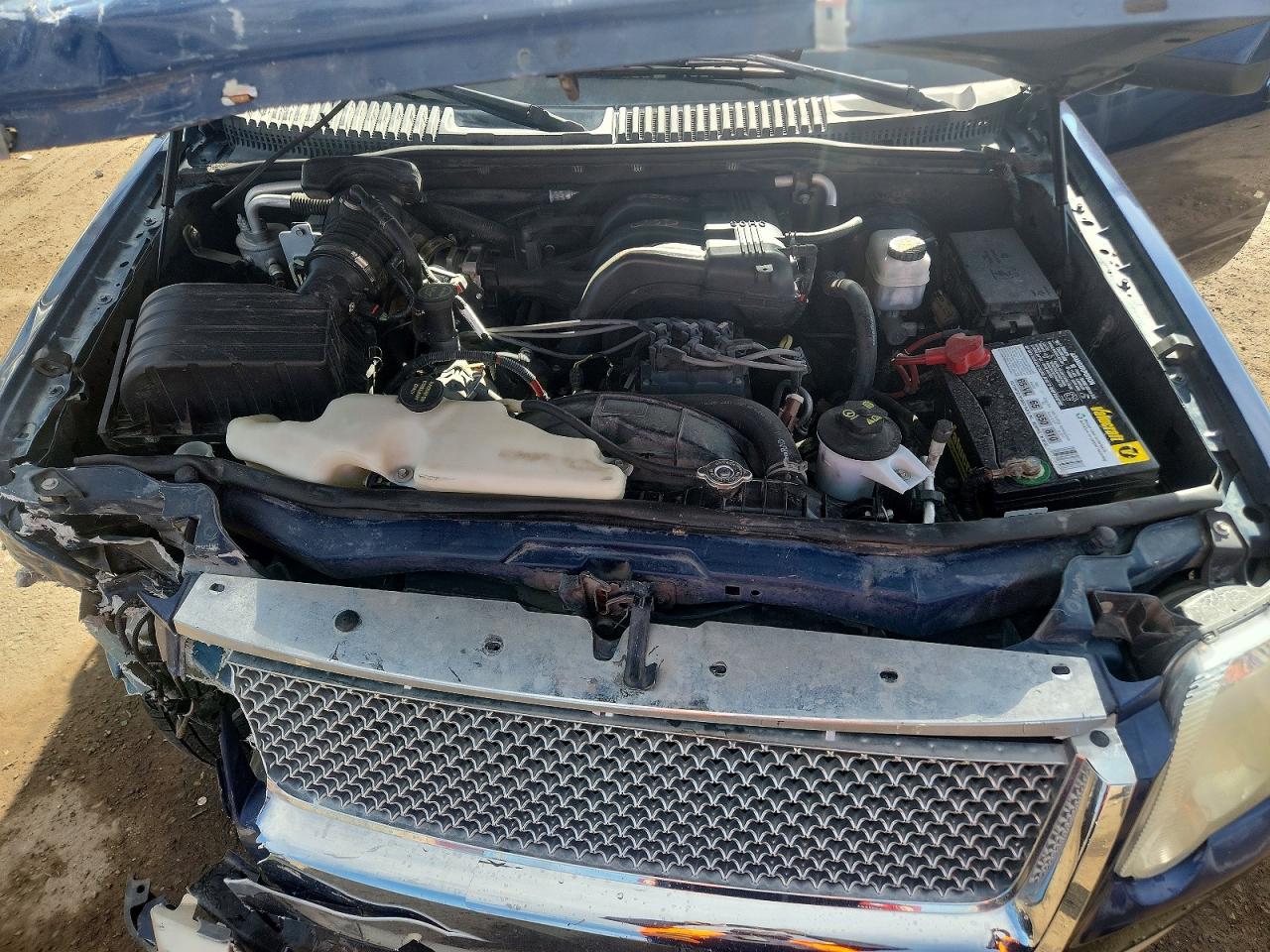 2008 Ford Explorer Eddie Bauer Blue vin: 1FMEU74E28UA04608