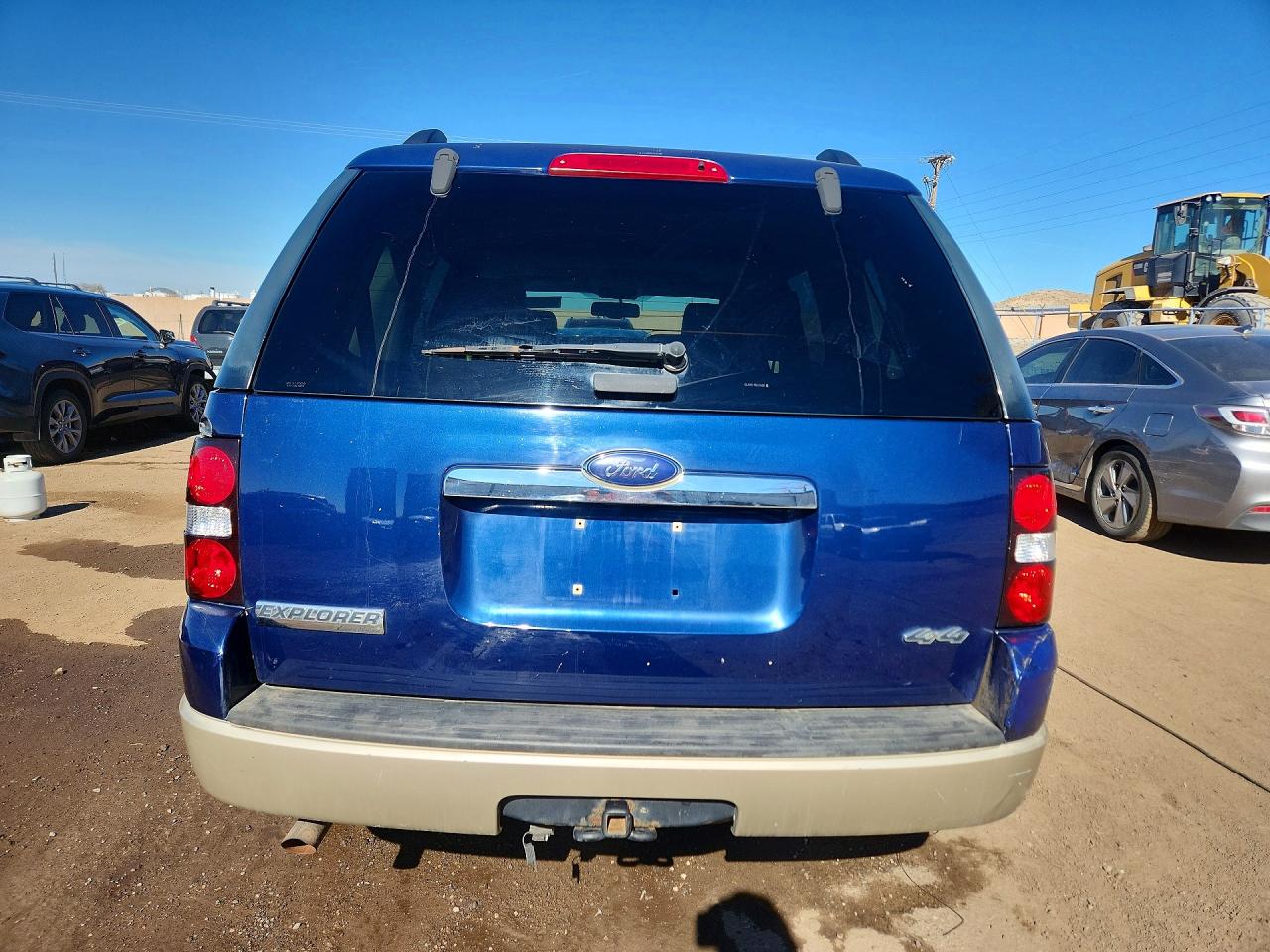 2008 Ford Explorer Eddie Bauer Blue vin: 1FMEU74E28UA04608