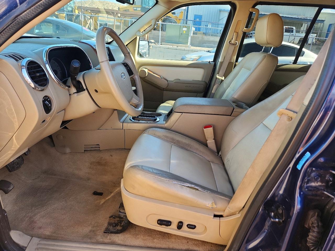 2008 Ford Explorer Eddie Bauer Blue vin: 1FMEU74E28UA04608