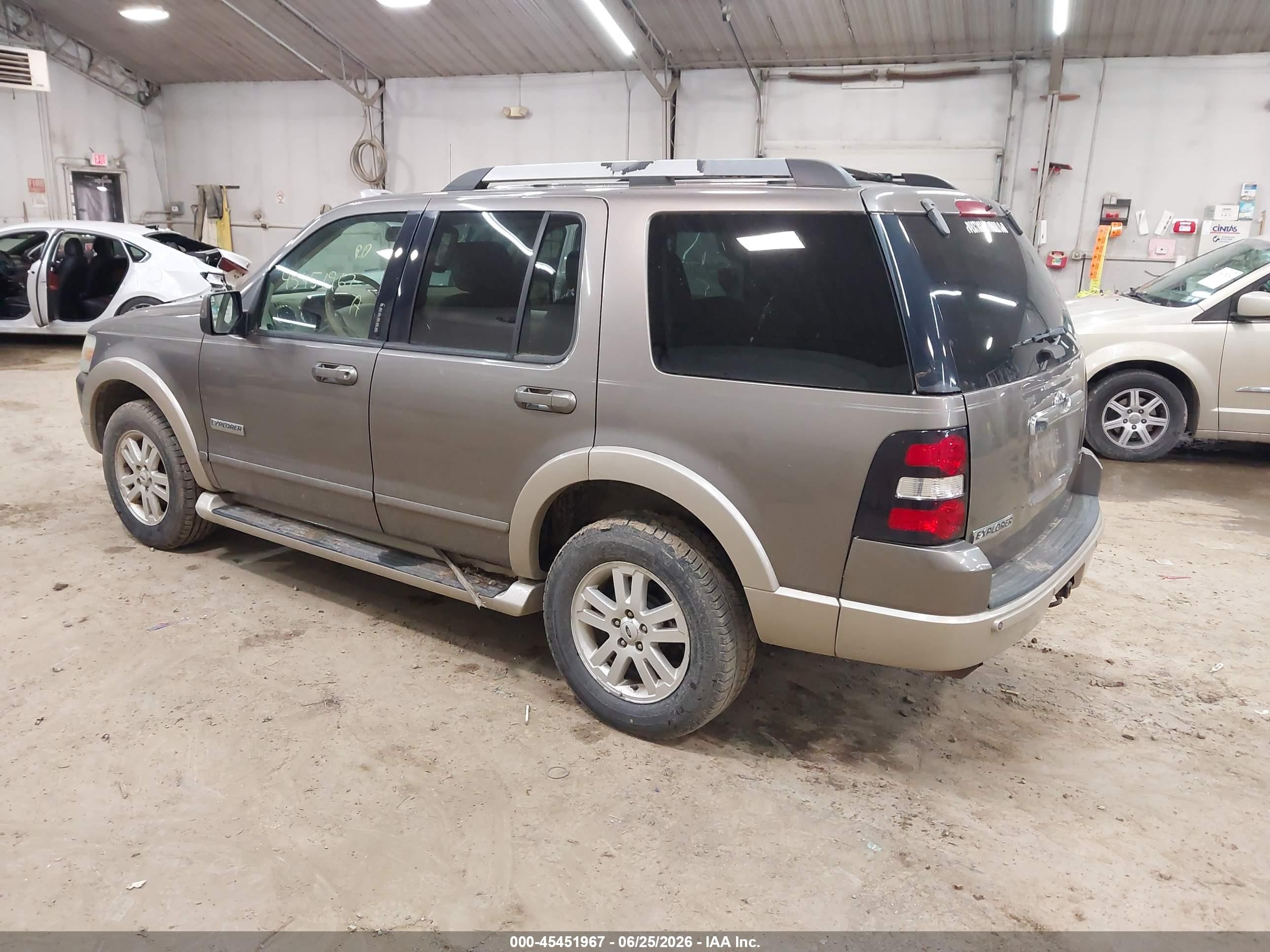 2006 Ford Explorer Eddie Bauer Gray vin: 1FMEU74E36UB09560