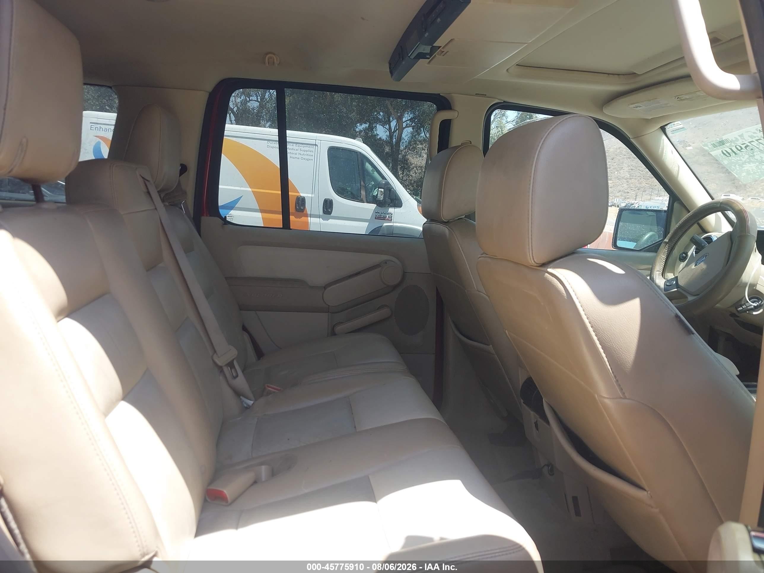 2006 Ford Explorer Eddie Bauer Красный vin: 1FMEU74E36UB29419