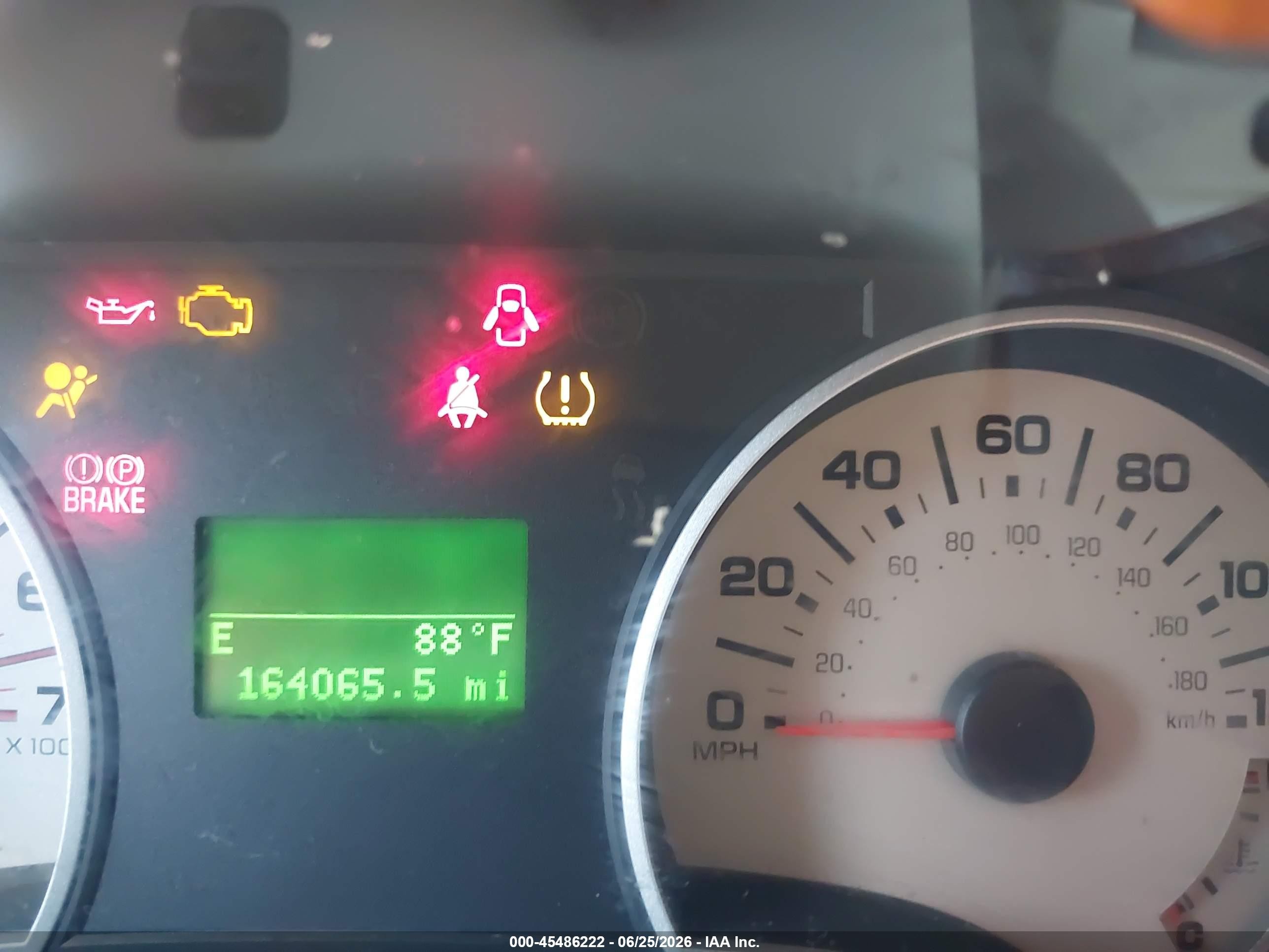 2006 Ford Explorer Eddie Bauer Red vin: 1FMEU74E36UB55132