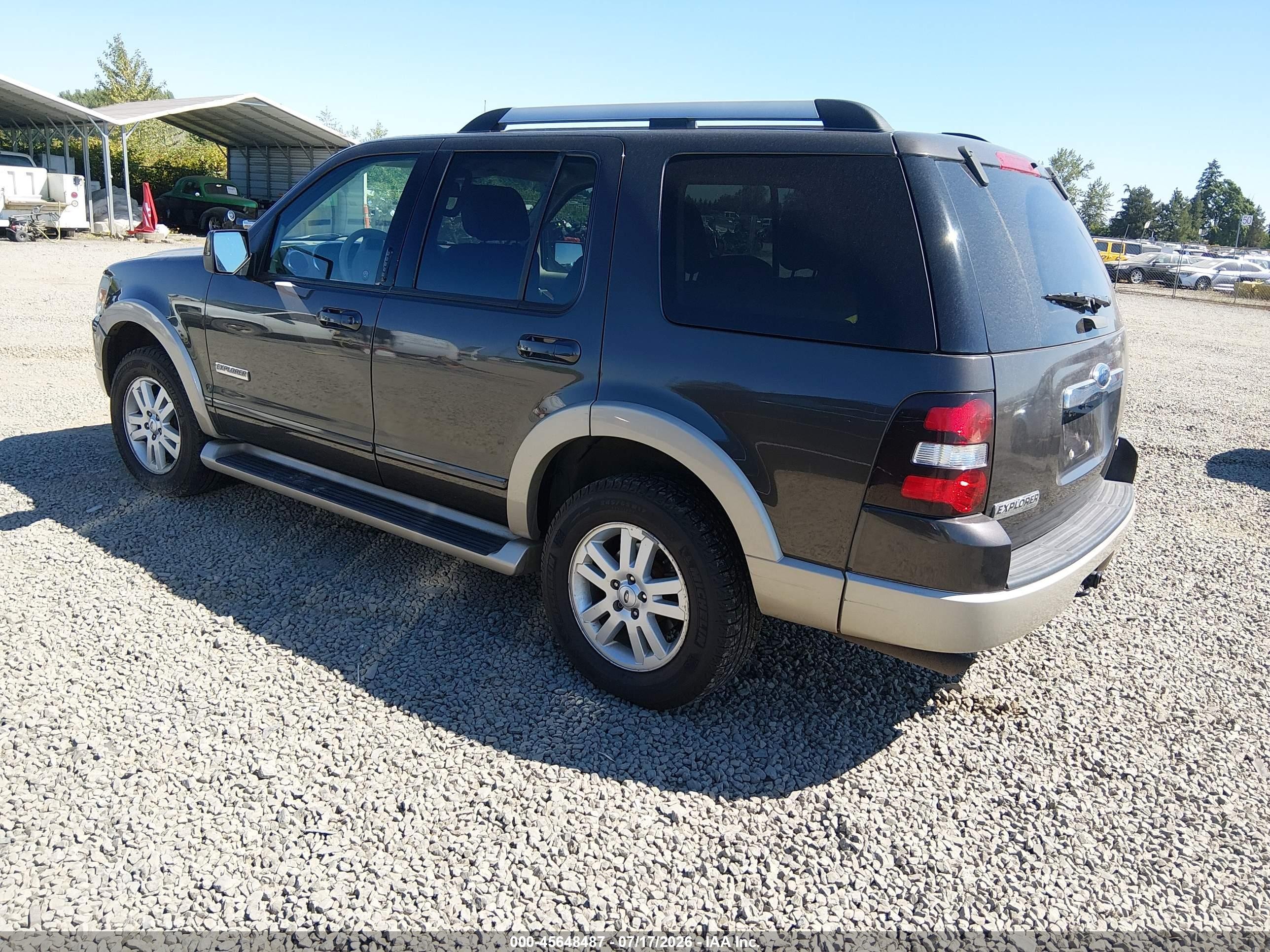 2006 Ford Explorer Eddie Bauer Gray vin: 1FMEU74E36UB61268