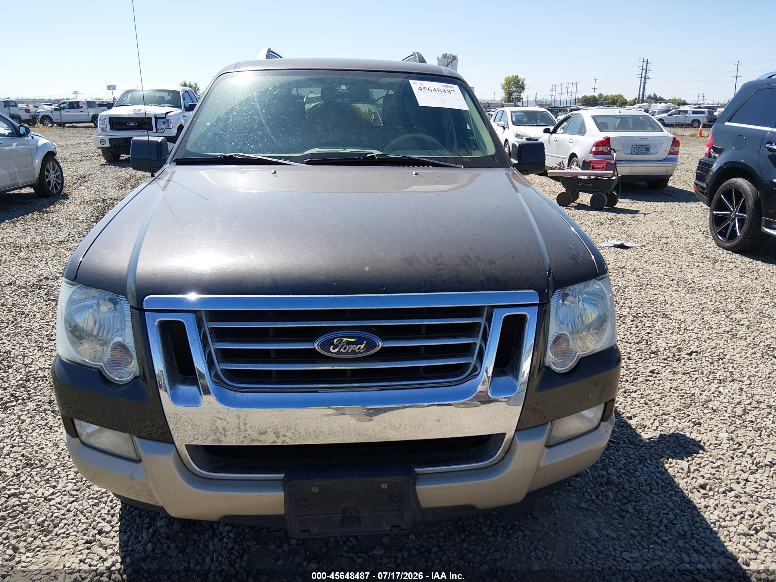 2006 Ford Explorer Eddie Bauer Gray vin: 1FMEU74E36UB61268