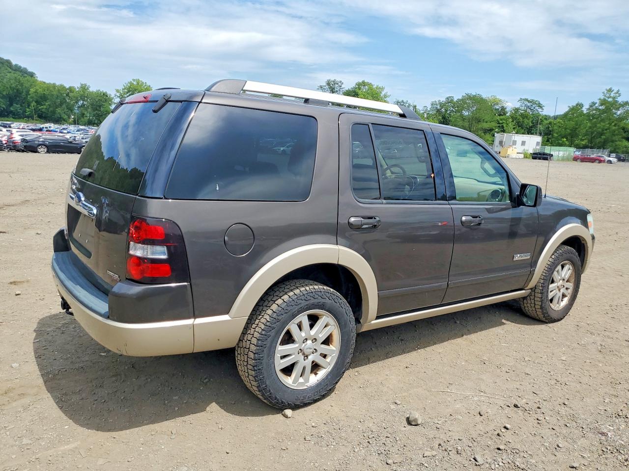 2007 Ford Explorer Eddie Bauer Brown vin: 1FMEU74E37UB18437
