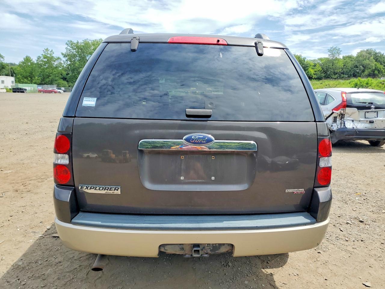 2007 Ford Explorer Eddie Bauer Brown vin: 1FMEU74E37UB18437