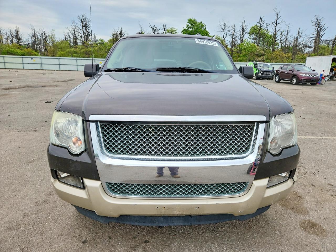 2007 Ford Exlplorer Gray vin: 1FMEU74E37UB87161