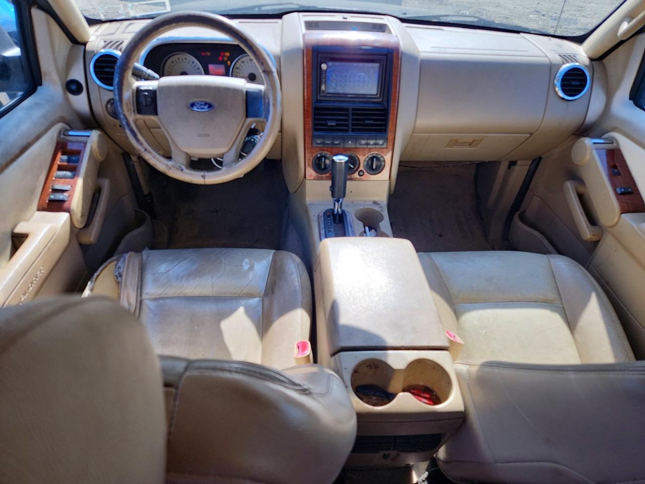 2007 Ford Exlplorer Gray vin: 1FMEU74E37UB87161