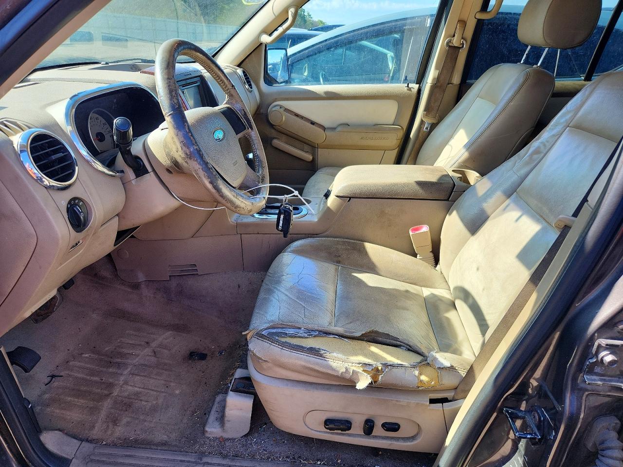2007 Ford Exlplorer Gray vin: 1FMEU74E37UB87161