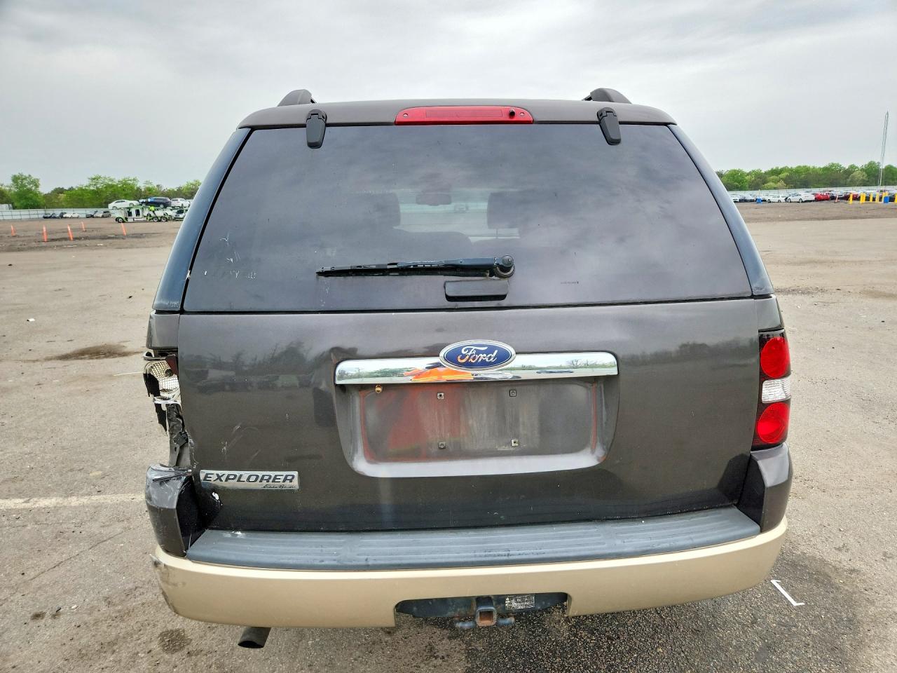 2007 Ford Exlplorer Gray vin: 1FMEU74E37UB87161