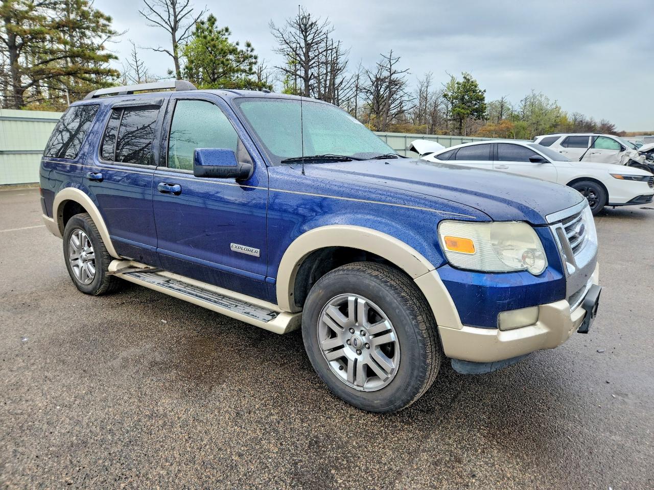 2006 Ford Explorer Eddie Bauer Blue vin: 1FMEU74E46UB35942