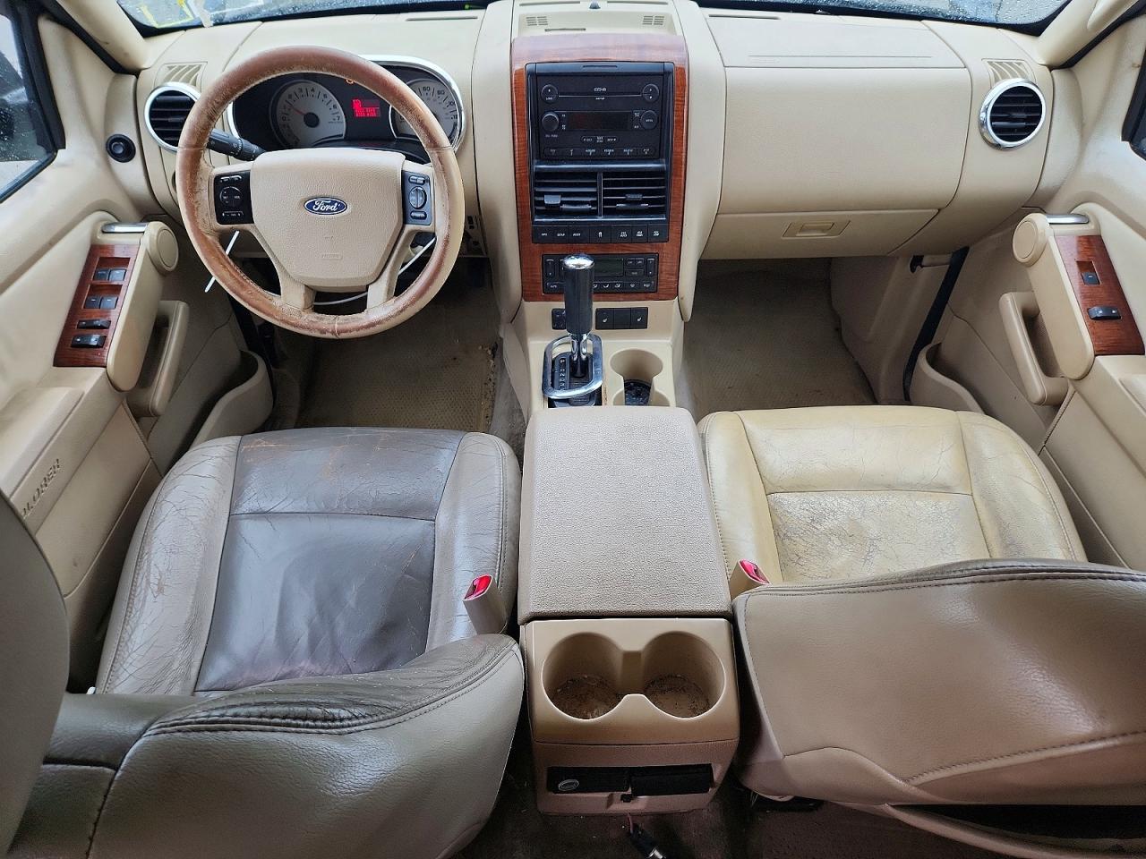 2006 Ford Explorer Eddie Bauer Blue vin: 1FMEU74E46UB35942